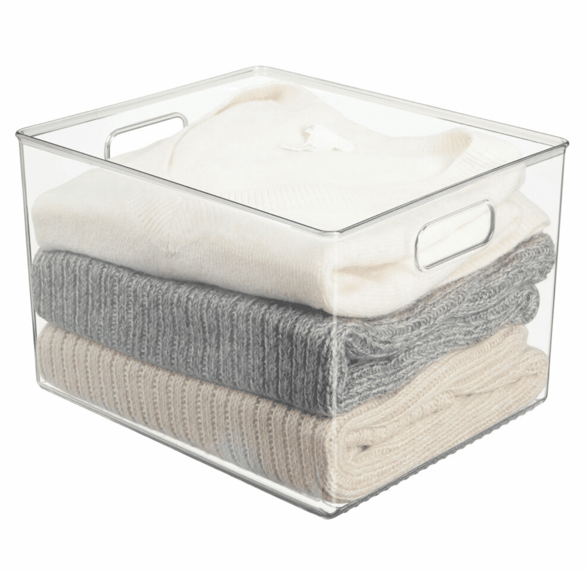 I Tried mDesign s Closet Storage Organizer Bins Here s My Review Apartment Therapy